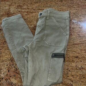 Madewell Olive Skinny Jeans